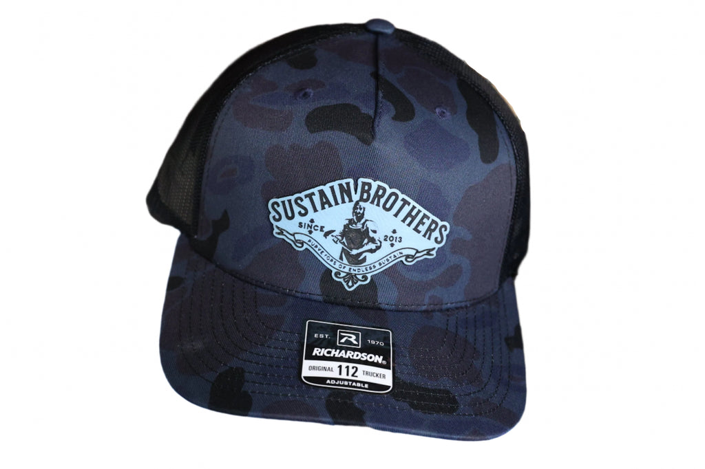 Sustain Brothers Club Hat Admiral Camo