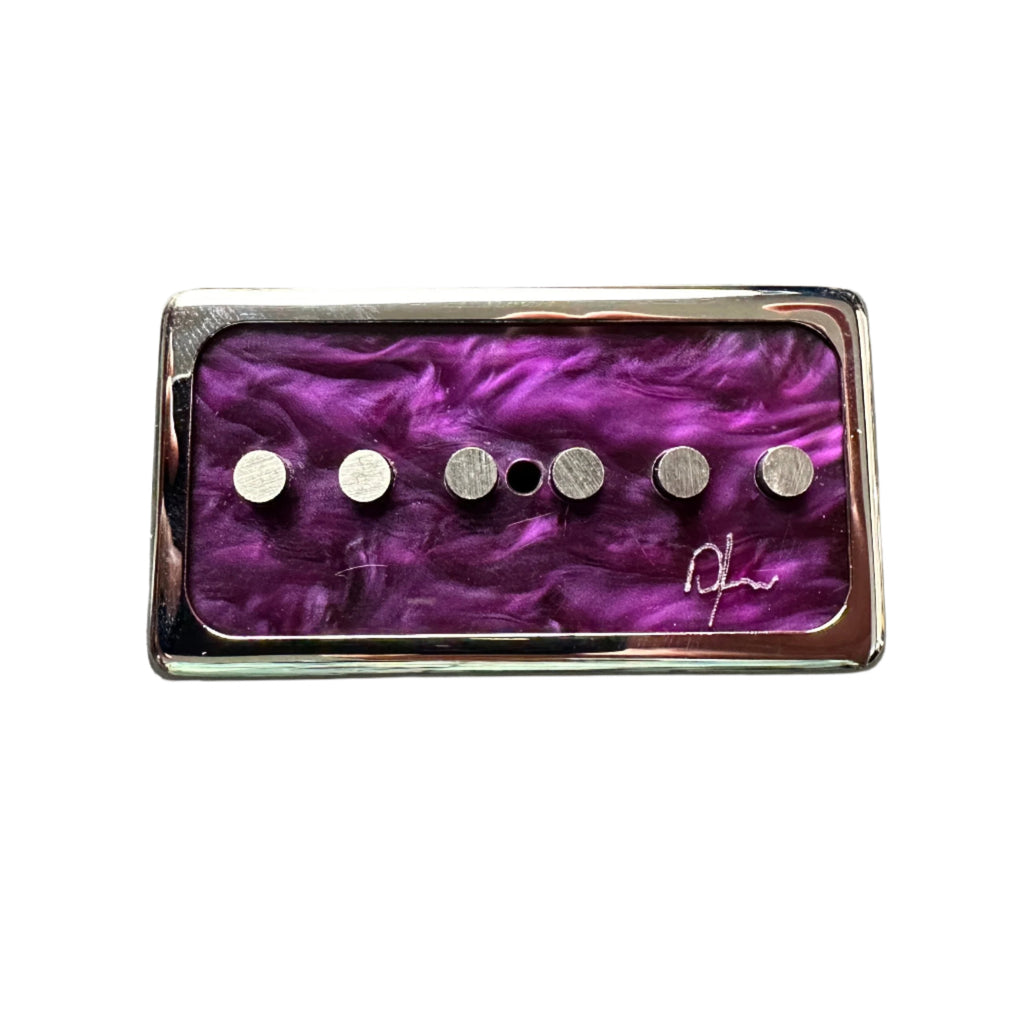 The Enduro Humbucker Sized Single Purple Swirl