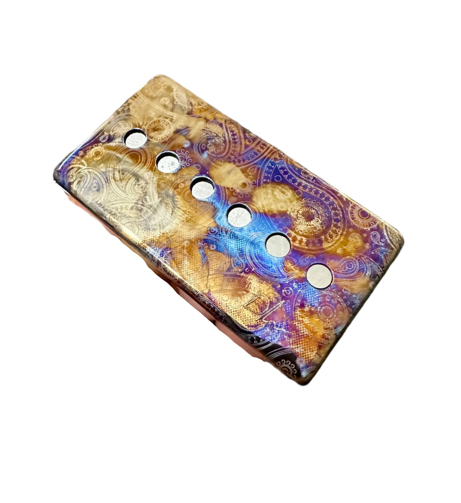 The Enduro Humbucker Sized Single Nickel Paisley Hand Flamed