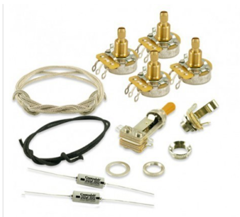 Les Paul Syle Wiring Upgrade Kit