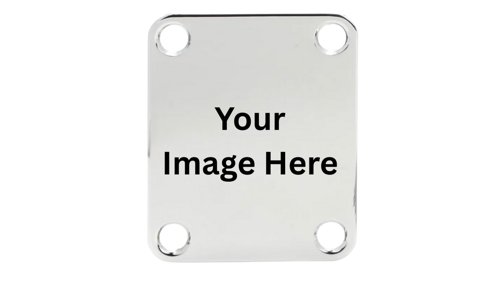 Custom Engraved Fender-Style Guitar Neck Plate