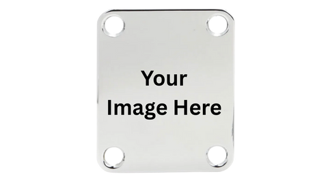 Custom Engraved Fender-Style Guitar Neck Plate