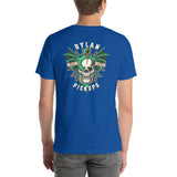 Royal Blue Tones brigade t-shirt back
