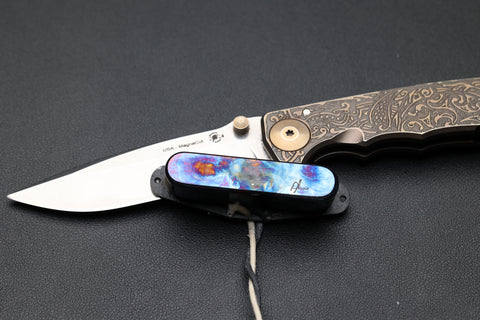 Hand Flamed Flat 6 Tele Neck Pickup