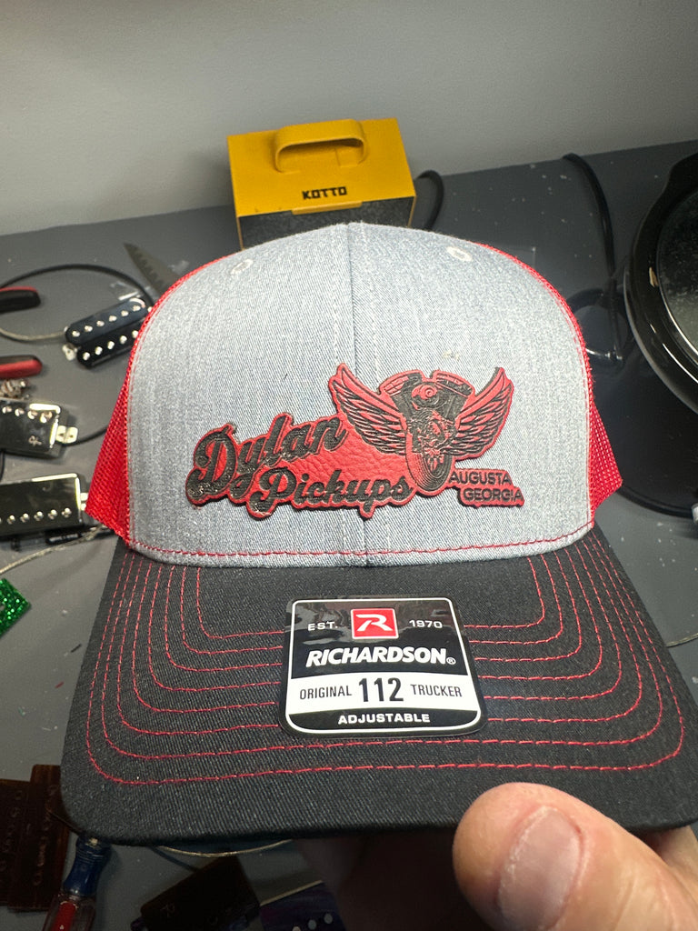 Dylan Gives You Wings Hat Red Gray