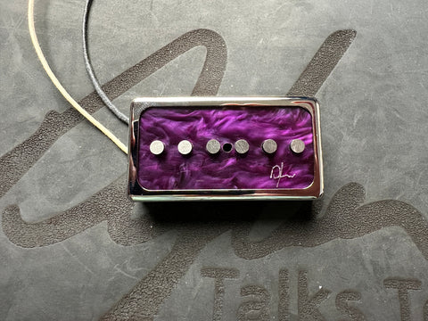 The Enduro Humbucker Sized Single Purple Swirl