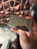 Filigree Pattern Humbucker - Polished or Matte Nickel