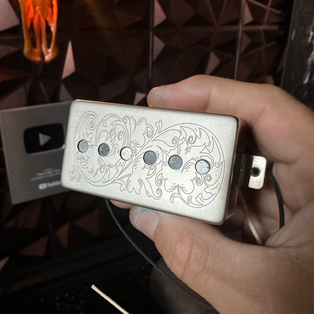 The Enduro Humbucker Sized Single Nickel Filigree