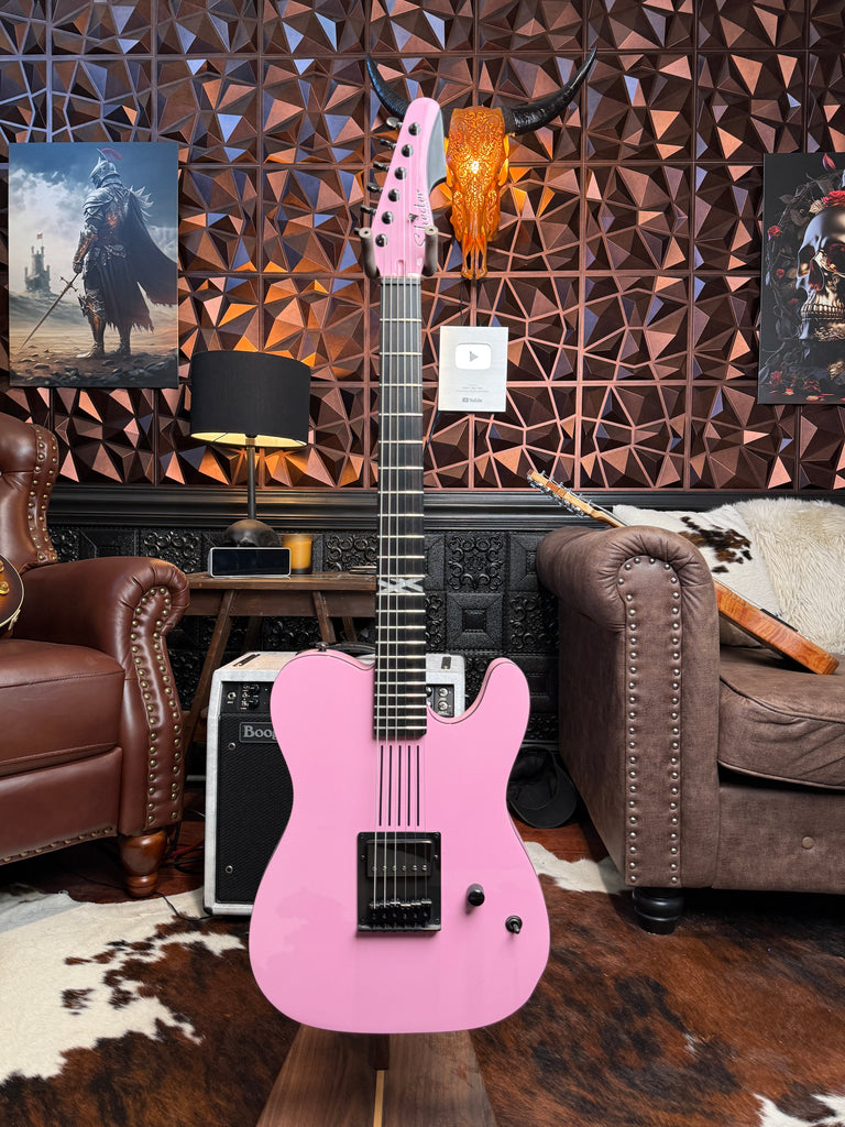 Schecter Machine Gun Kelly Signature Pink Guitar